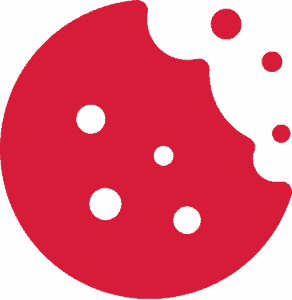 red cookie icon