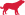 red large dog icon
