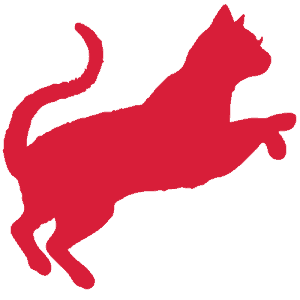 Hide and pounce icon red.