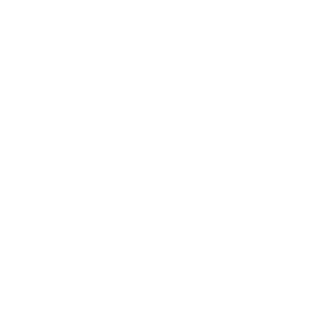 Hide and pounce icon white.